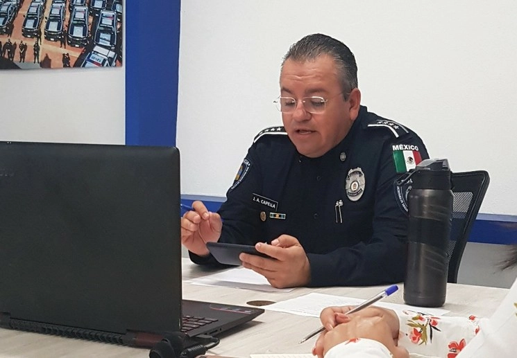 Alberto Capella Ibarra, titular de la Policía de Quintana Roo. Foto @kpya