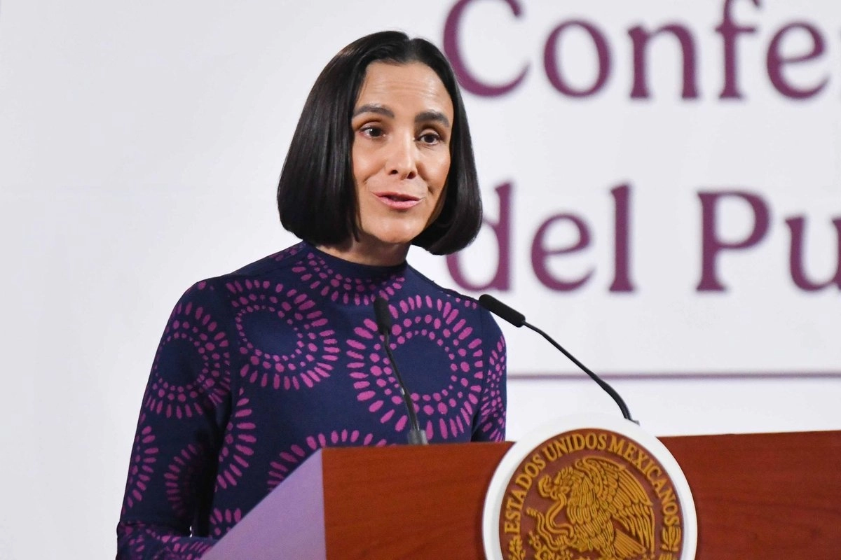 Luz Elena González Escobar, titular de la Secretaría de Energía, compareció ante la Comisión de Energía del Senado. Foto 