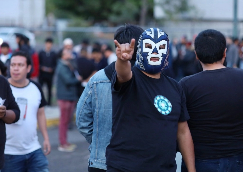 Comentó que el pasado festival de rock, celebrado en Morelia, participaron Caifanes, El Tri y Molotov que lograron reunir a más de 50 mil espectadores en el estadio Morelos. Foto La Jornada.