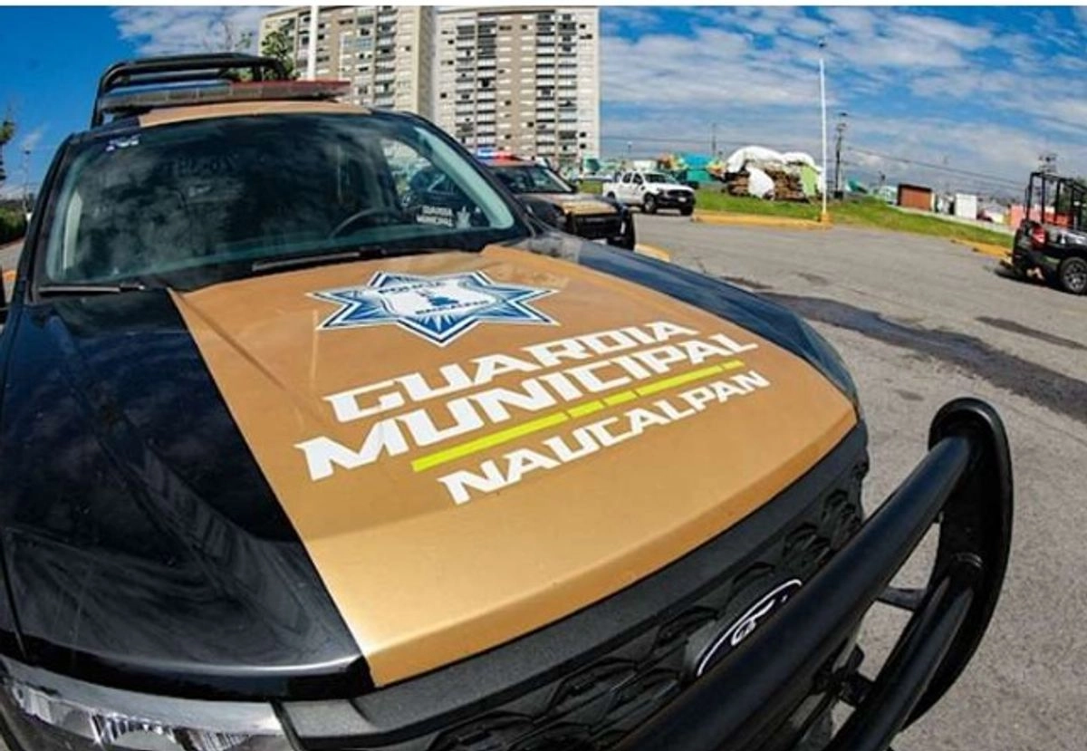 Patrulla de la Guardia Municipal en Naucalpan. Foto