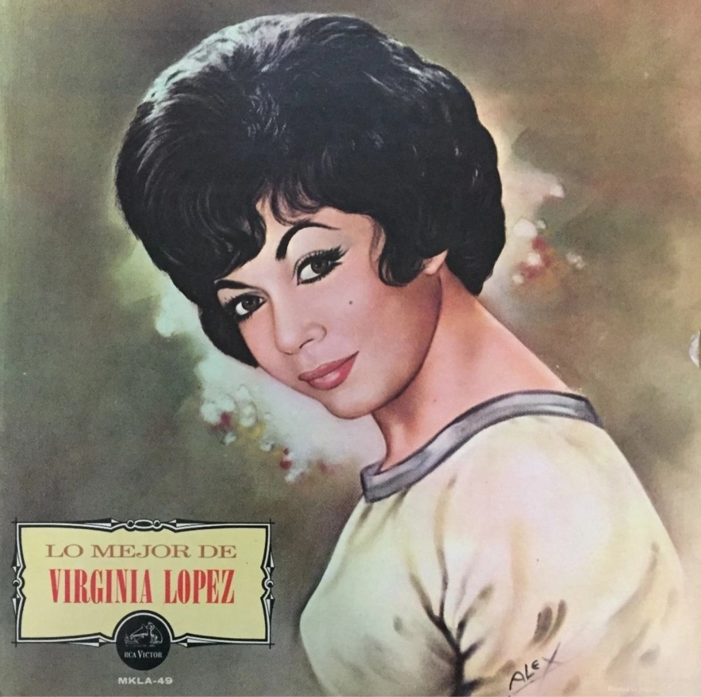 Portada de un disco recopilatorio de los éxitos de la cantante 