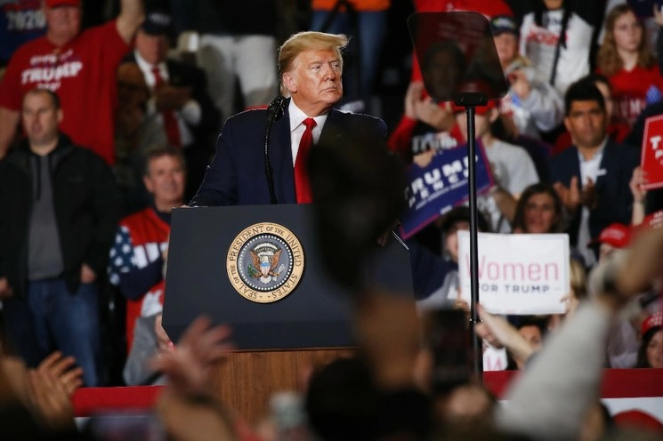 Donald Trump, presidente de Estados Unidos. Foto Afp