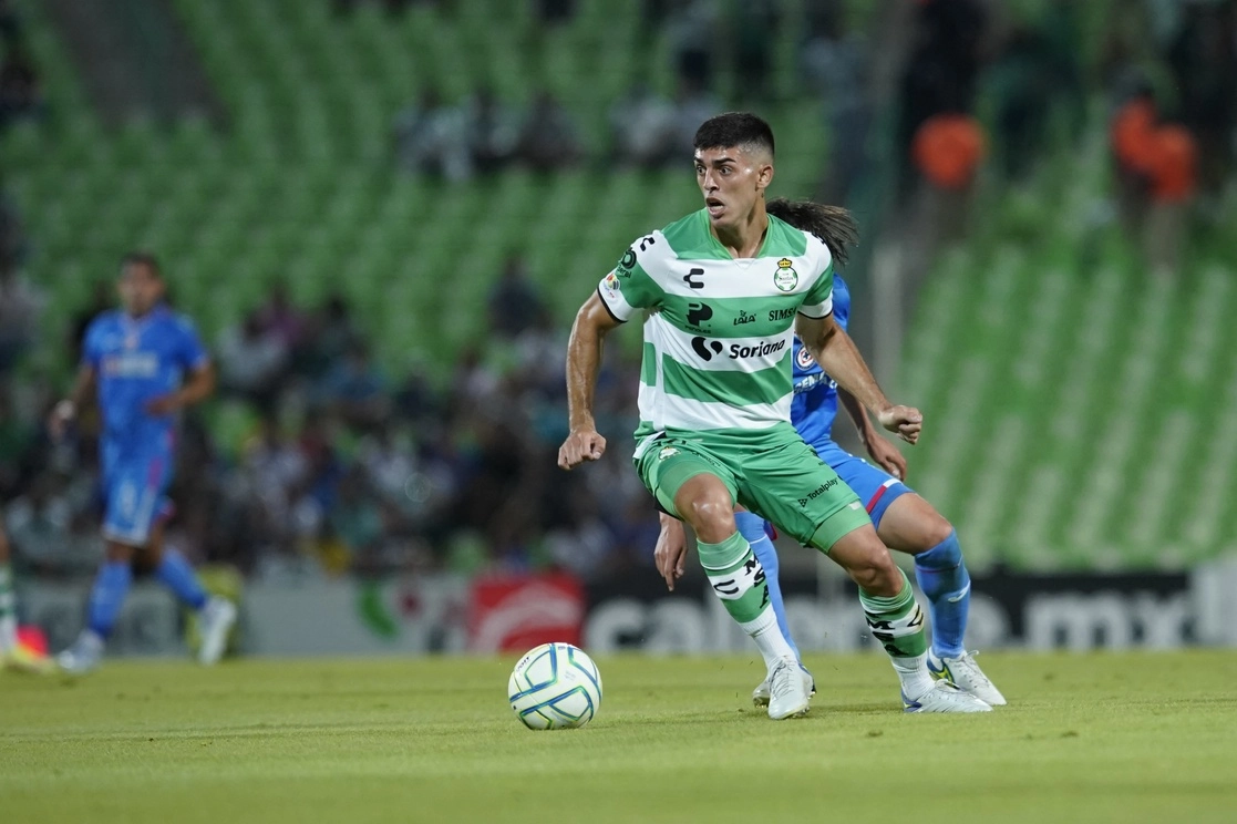 Santos Laguna venció a Cruz Azul 4-0, tres tantos anotados en menos de 10 minutos. Foto @ClubSantos