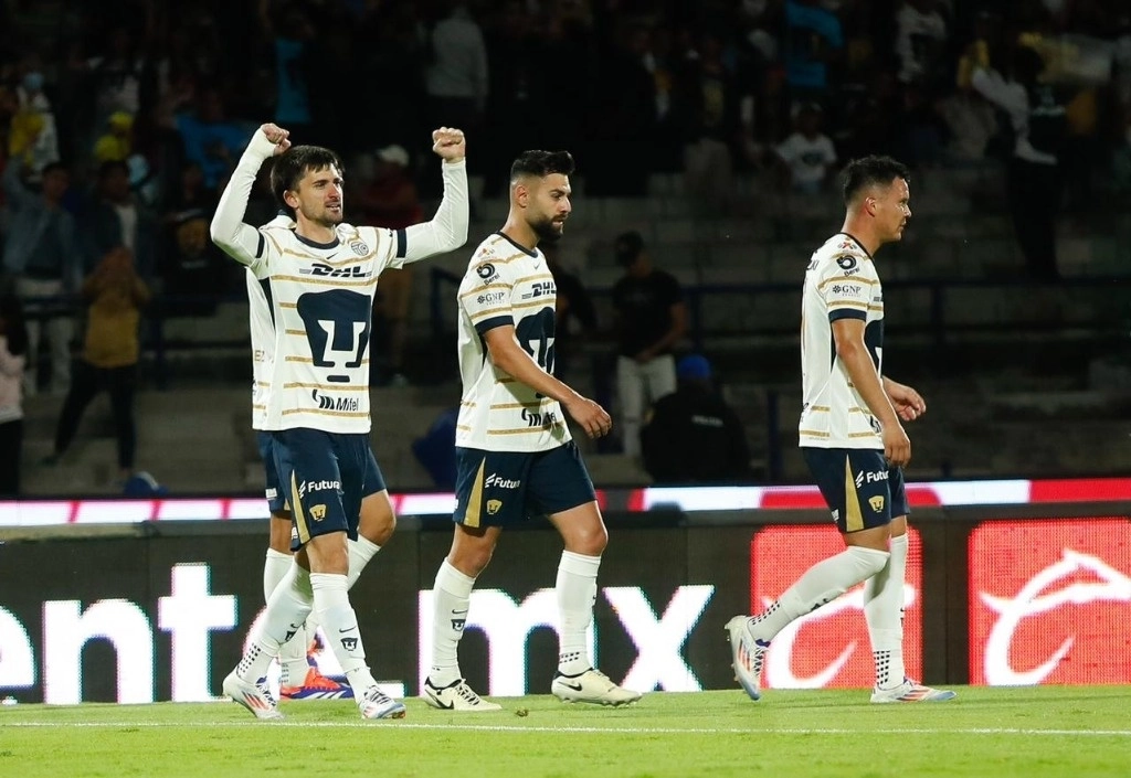 Pumas sufrió de más, pero logró rescatar un importe triunfo por 1-0 ante los Xolos de Tijuana. Foto Cristina Rodríguez