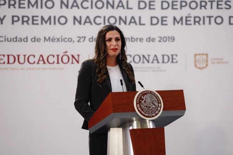 Ana Gabriela Guevara, directora de Conade. Foto Cristina Rodríguez