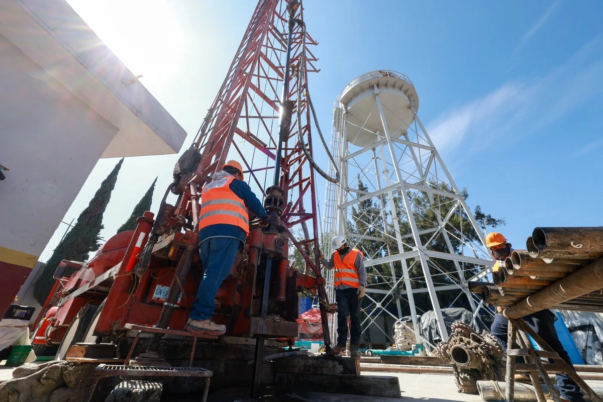 Conagua, Caem y Odapas iniciaron obras para resolver problemas de abasto de agua potable en 16 comunidades del Estado de México.