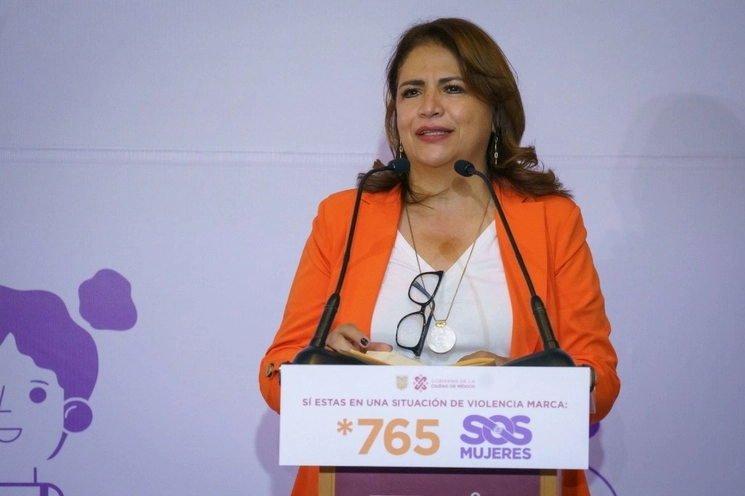 Fabiola Alanís Sámano, titular de la Comisión Nacional para Prevenir y Erradicar la Violencia contra las Mujeres (Conavim). Foto Cuartoscuro
