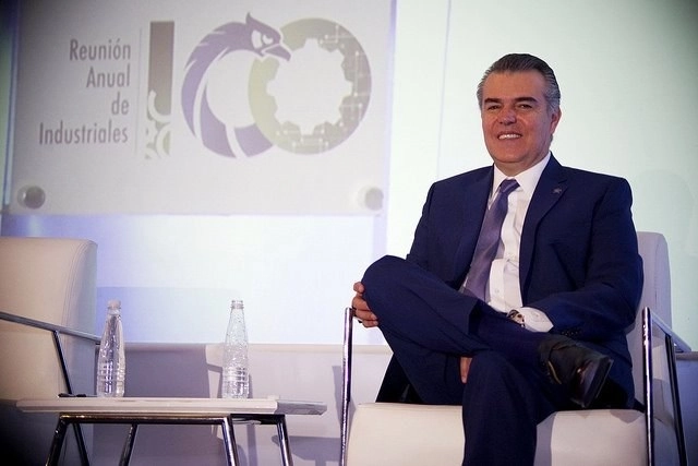 Francisco Cervantes Díaz, presidente de Concamin. Foto tomada del Twitter @CONCAMIN