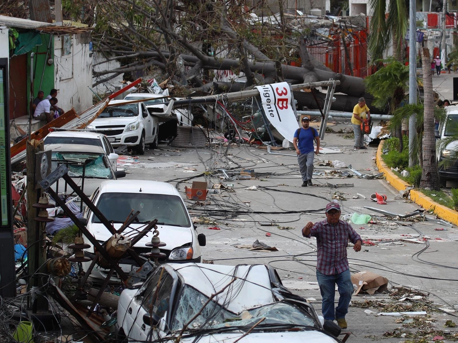 Afectaciones por 'Otis' en Acapulco, el 27 de octubre de 2023. Foto Alfredo Domínguez