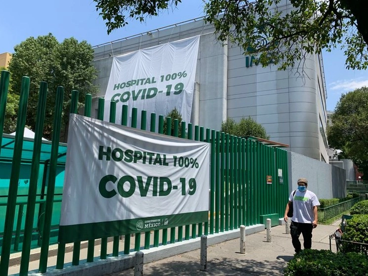El Hospital Regional de Zona 1 del IMSS, Doctor Carlos MacGregor, entre las calles Gabriel Mancera y Xola, en la colonia Del Valle, alcaldía Benito Juárez, Ciudad de México. Foto José Antonio López