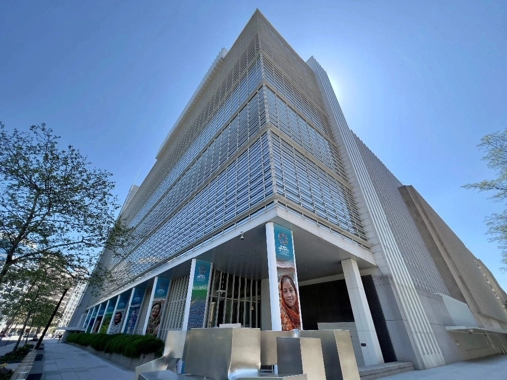 Edificio sede del Banco Mundial en Washington, DC, el 9 de abril de 2023. Foto Afp