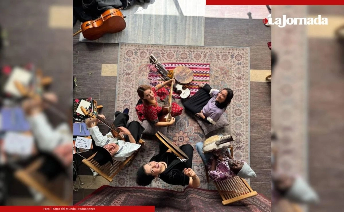 El ensamble une voces e instrumentos de culturas que rara vez coinciden en un mismo escenario.