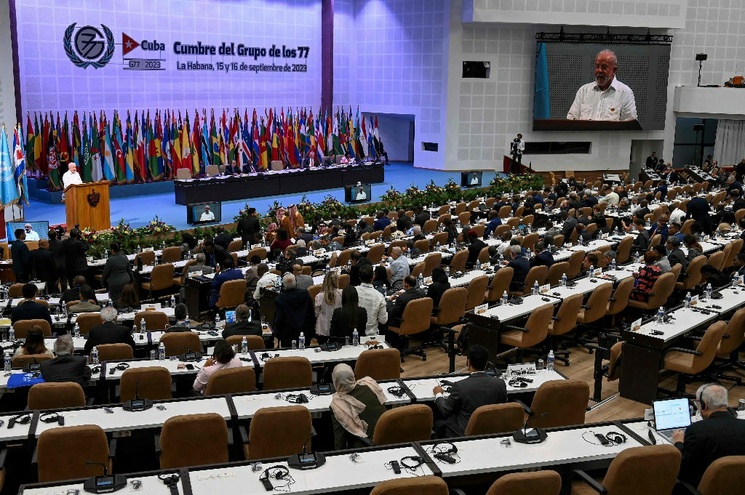 La Jornada – Closing of the G77+China Summit;  They urge the construction of a new economic model