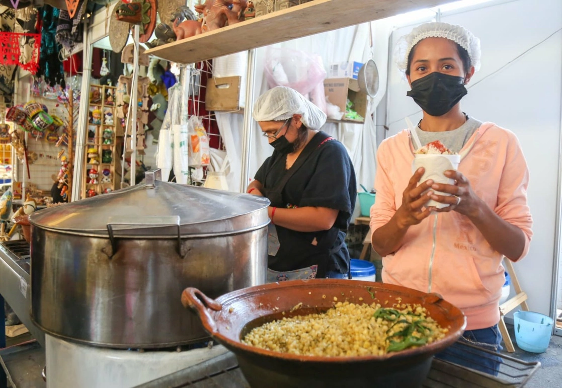 Este lunes 15 de agosto concluye “La Feria del Elote y la Tortilla” de San Juan Ixtayopan. Foto alcaldía Tláhuac
