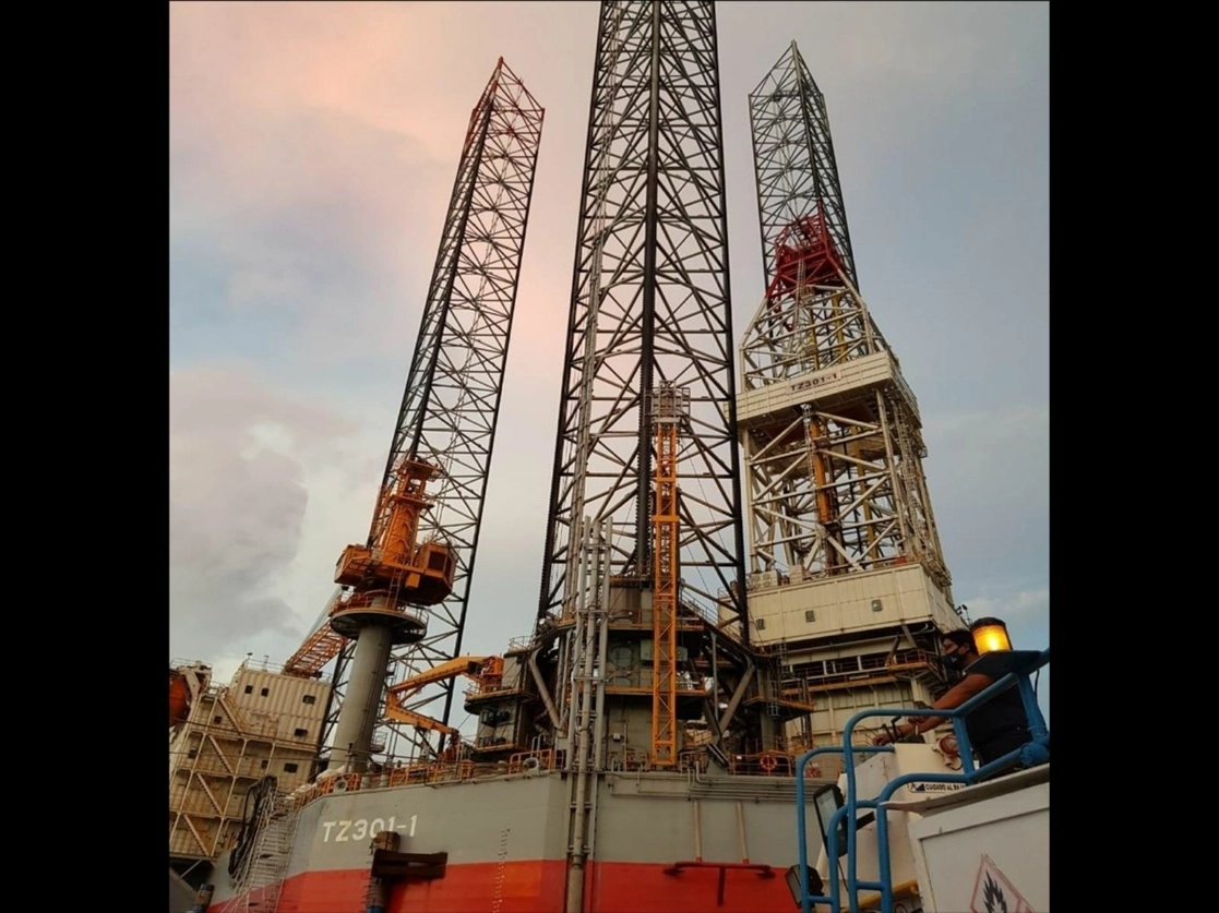 La regiomontana Protexa concluyó la perforación del pozo Yaxché 44, ubicado en las costas de Tabasco, frente a Dos Bocas, en 30 días, un tiempo de ejecución que demuestra la capacidad de gestión de la empresa en obras integrales. Foto tomada del Twitter de @protexa / Archivo