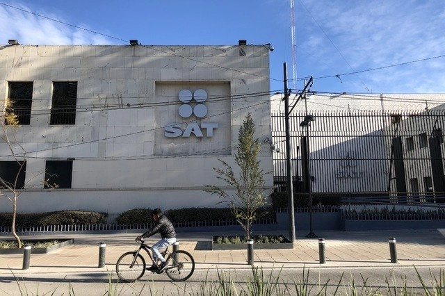 Sede del SAT en la Ciudad de México. Foto Luis Castillo / Archivo