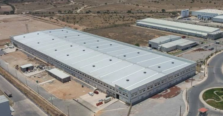 Vista aérea de la planta en SLP de Asiaway Automotive Components México. Foto tomada del sitio https://www.facebook.com/profile.php?id=61552694417861