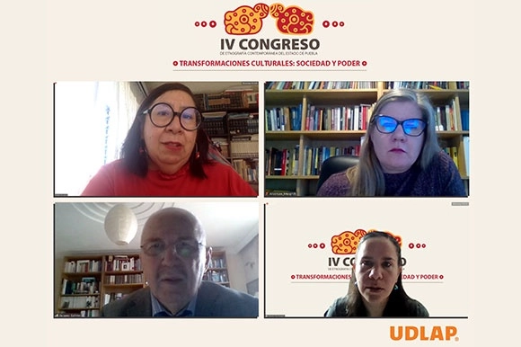 Llevaron a cabo la sesión de apertura del congreso titulado “Transformaciones culturales: sociedad y poder”. Foto @udlap