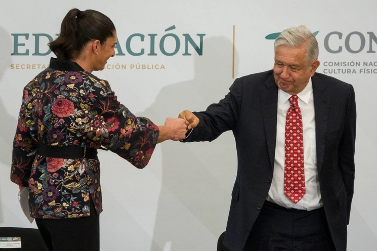 El presidente Andrés Manuel López Obrador respondió en la conferencia matutina sobre el caso de la selección de nado sincronizado y los señalamientos contra Ana Gabriela Guevara, titular de la Conade. Foto Cuartoscuro / Archivo