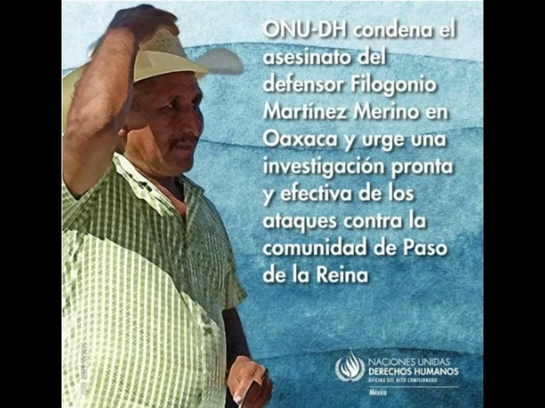 Imagen difundida por ONUDH en sus redes sociales