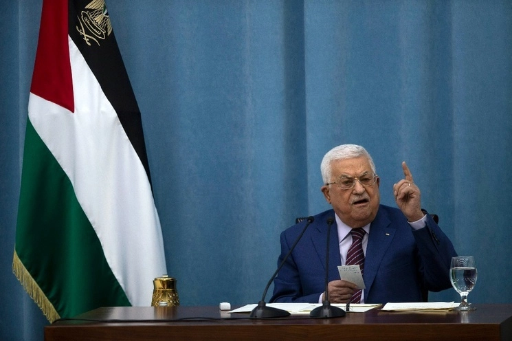 Mahmoud Abbas, presidente de Palestina. Foto Ap