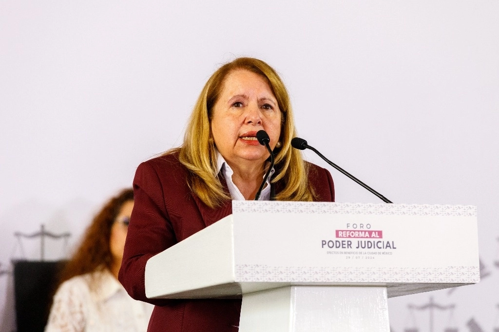 Loretta Ortiz Ahlf, ministra de la SCJN en imagen de archivo. Foto Pablo Ramos