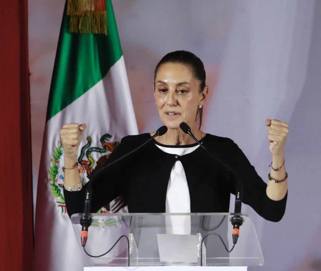La coordinadora de los Comité de Defensa de la 4T, Claudia Sheinbaum en imagen de archivo. Foto Luis Castillo 