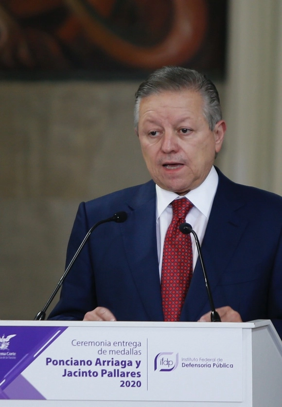 El presidente de la SCJN, en una imagen del 18 de noviembre pasado. Foto Guillermo Sologuren 