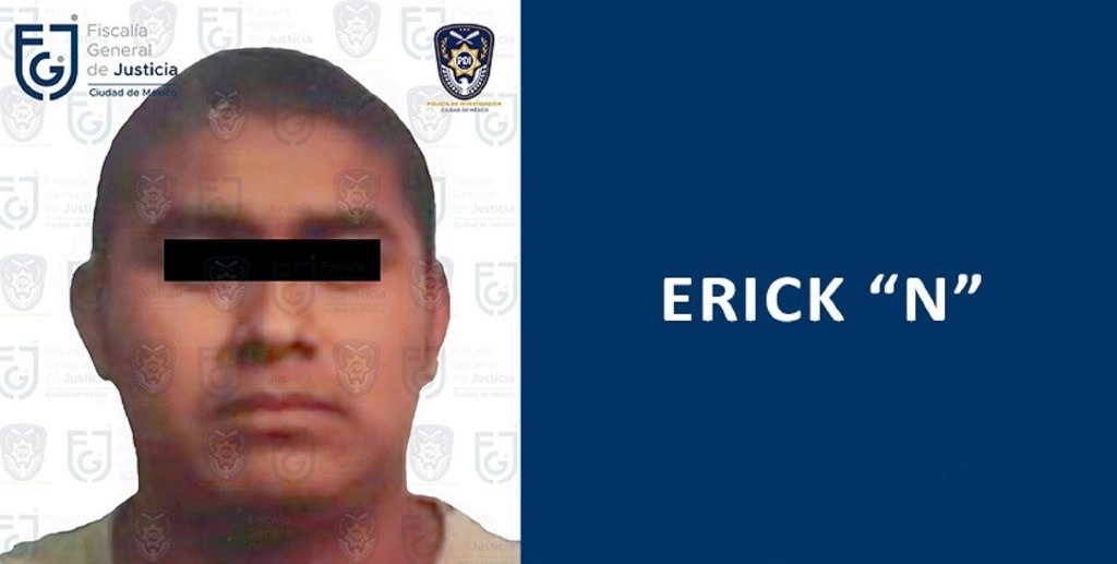 Erick N fue sentencia do a 42 azñosd y seis meses de prisión por asesinato. Foto Tomada de X https://www.facebook.com/FGJCiudadDeMexico/
