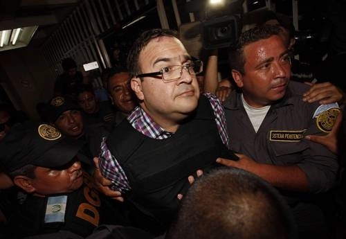 Javier Duarte, ex gobernador del estado de Veracruz. Foto Víctor Camacho / Archivo