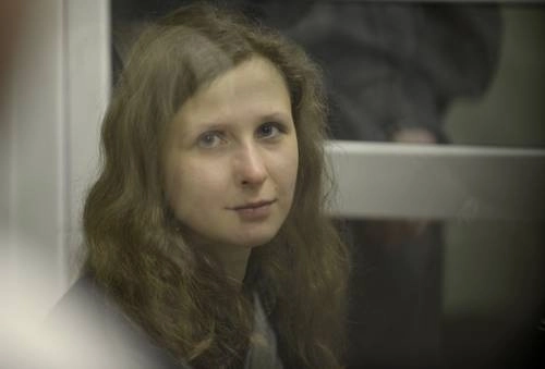 Maria Aliojina, integrante del grupo punk Pussy Riot. Foto Ap / Archivo