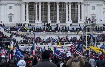 En imagen de archivo, asalto al Capitolio en Washington. Foto Ap