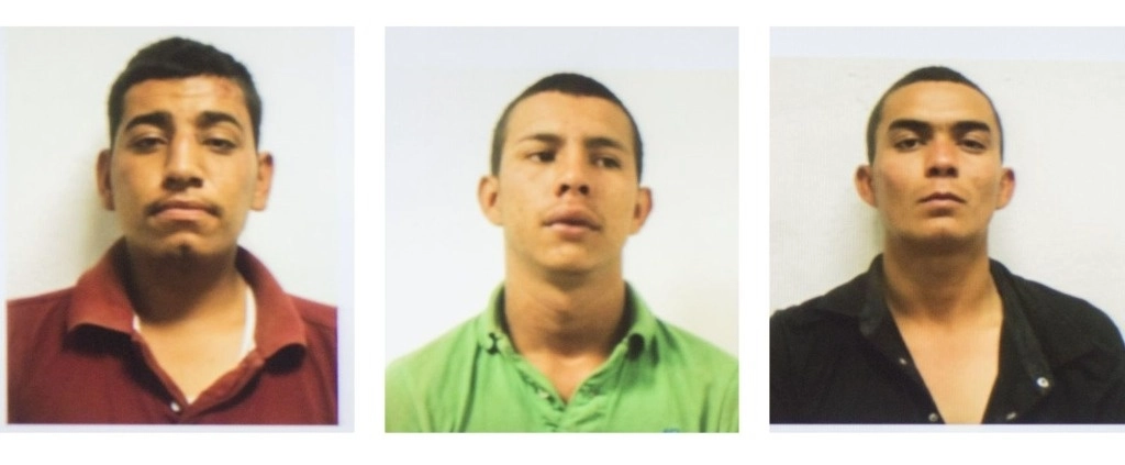 José Trinidad Arroyo Regalado, 'El Traca'; Ramiro Barajas, 'El Mimis' y Timoteo Vargas Infante, 'El Ruso. Fotos Cuartoscuro / archivo 