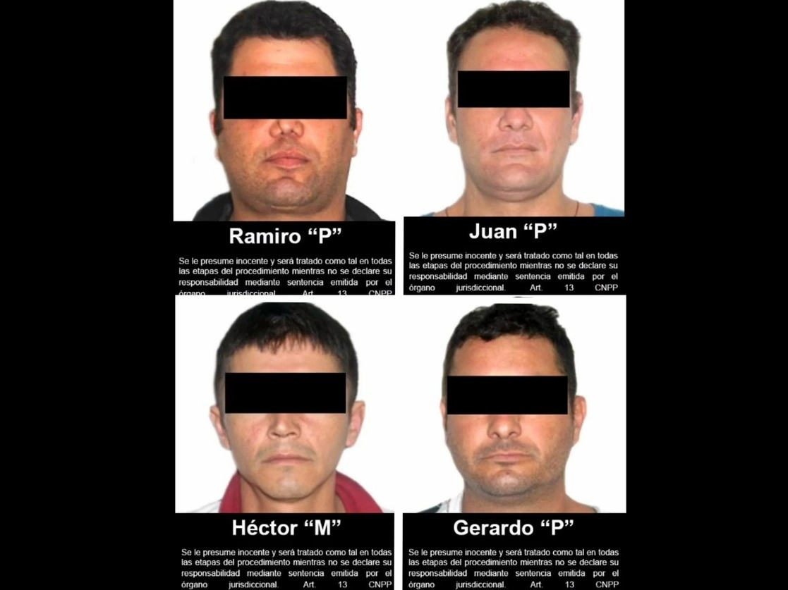 Cuatro de los sentenciados pertenecían a una organización que surgió como escisión del Cártel del Milenio y luego se convirtió en antagonista del CJNG. Foto cortesía FGR 