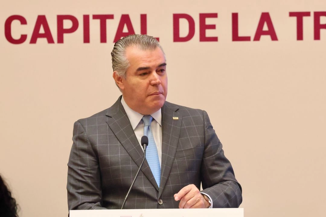 Francisco Cervantes Díaz, presidente del Consejo Coordinador Empresarial (CCE) señaló que la iniciativa privada trabaja para impulsar la inversión en infraestructura. Foto   
 
