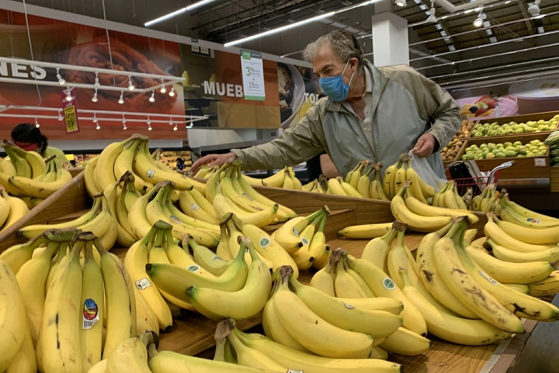 En un supermercado de la alcaldía Benito Juárez en la capital del país, en imagen de archivo. Foto María Luisa Severiano
