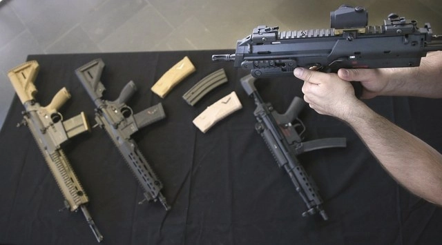 Armas del fabricante alemán Heckler & Koch. Foto Ap / Archivo

