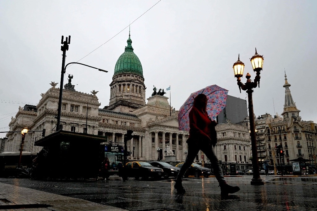 En la imagen, el Congreso de Argentina. Foto Afp