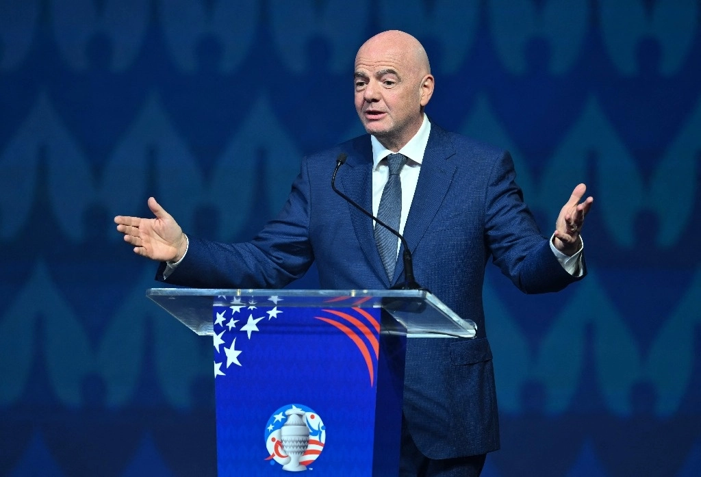 Gianni Infantino, presidente de la FIFA. Foto Afp
