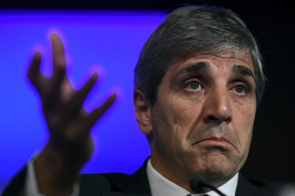 El presidente electo de Argentina, el ultraderechista Javier Milei, anunció que el futuro ministro de Economía será Luis Caputo. Foto Afp / Archivo