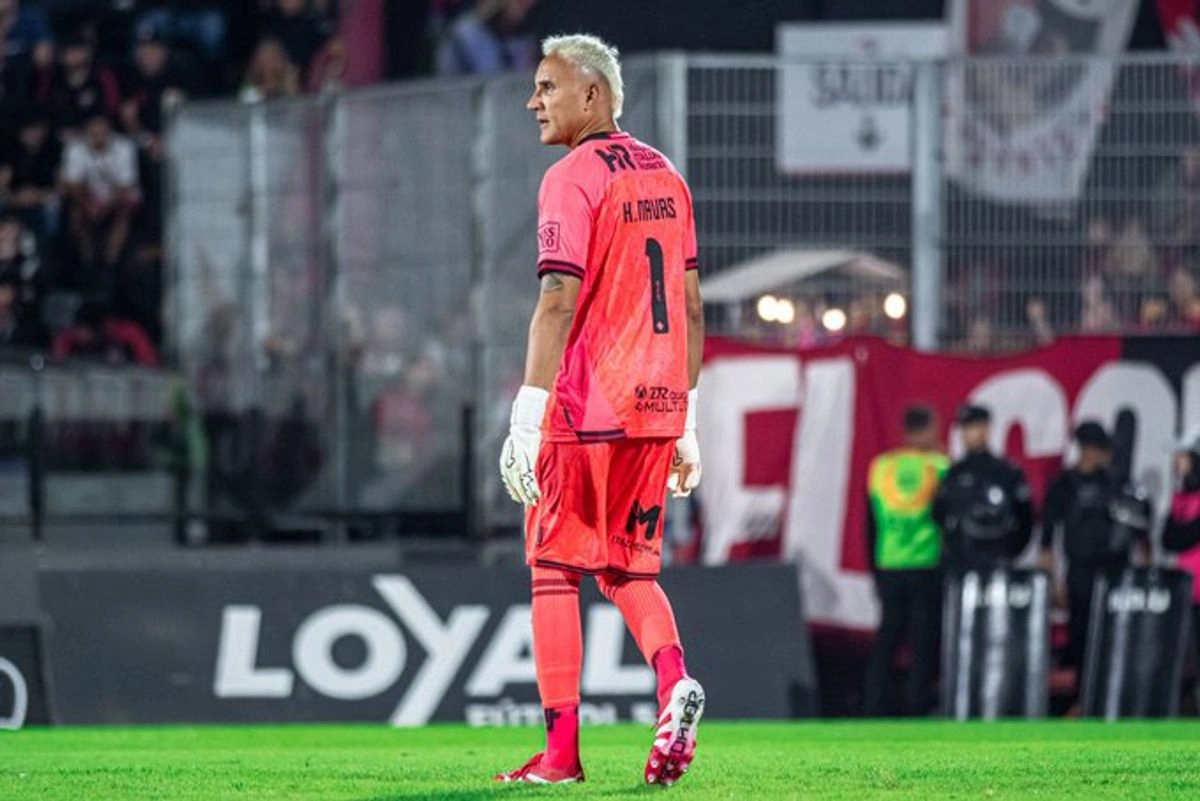 El arquero costarricense, Keylor Navas. Foto tomada de la cuenta de X 