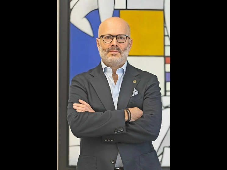 El director general de Santander México, Felipe García Ascencio, dijo que participar en la operación le genera “bastante apetito” al consorcio de origen español. Foto Pablo Ramos / Archivo
