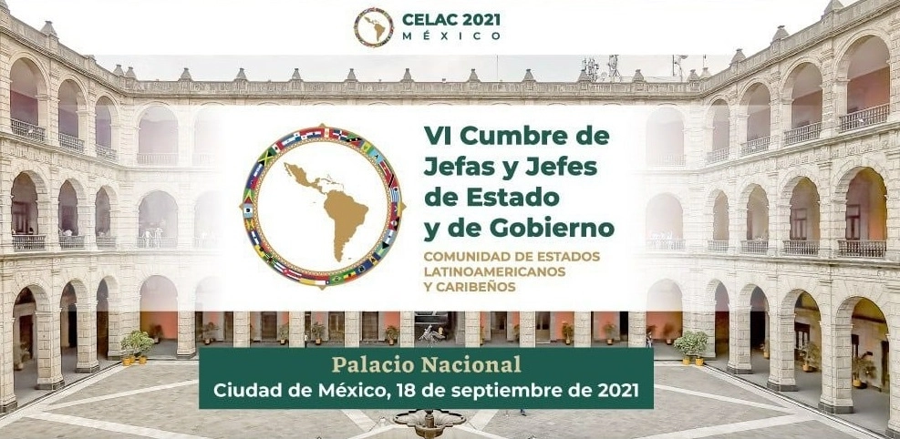 Se espera que esta noche los mandatarios y delegados extranjeros participen en una cena en Palacio Nacional. Imagen tomada del Twitter de @efrain_gp