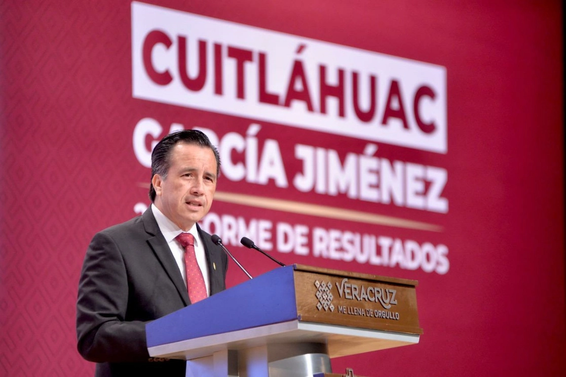 Cuitláhuac García Jiménez, gobernador de Veracruz. Foto Gobierno del Estado