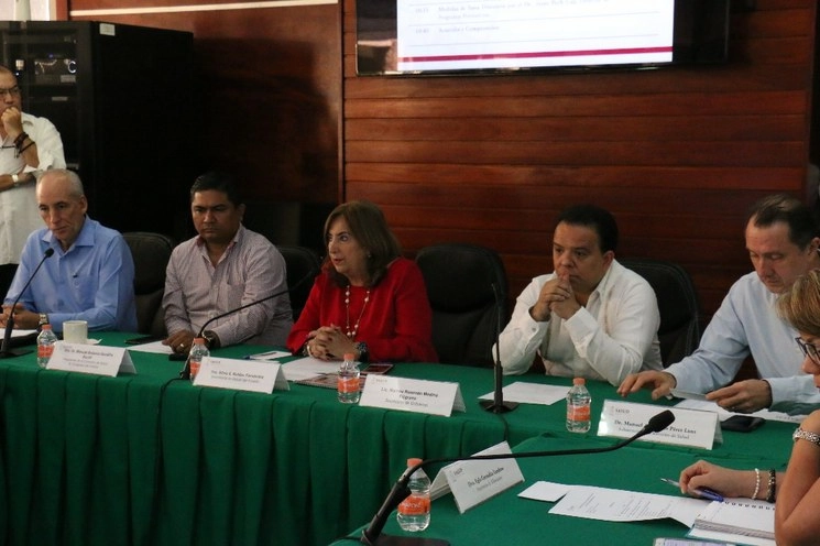Silvia Roldán, titular de la Secretaría de Salud de Tabasco confirmó un caso más de Covid-19 en la entidad. Foto @SSalud_Tab