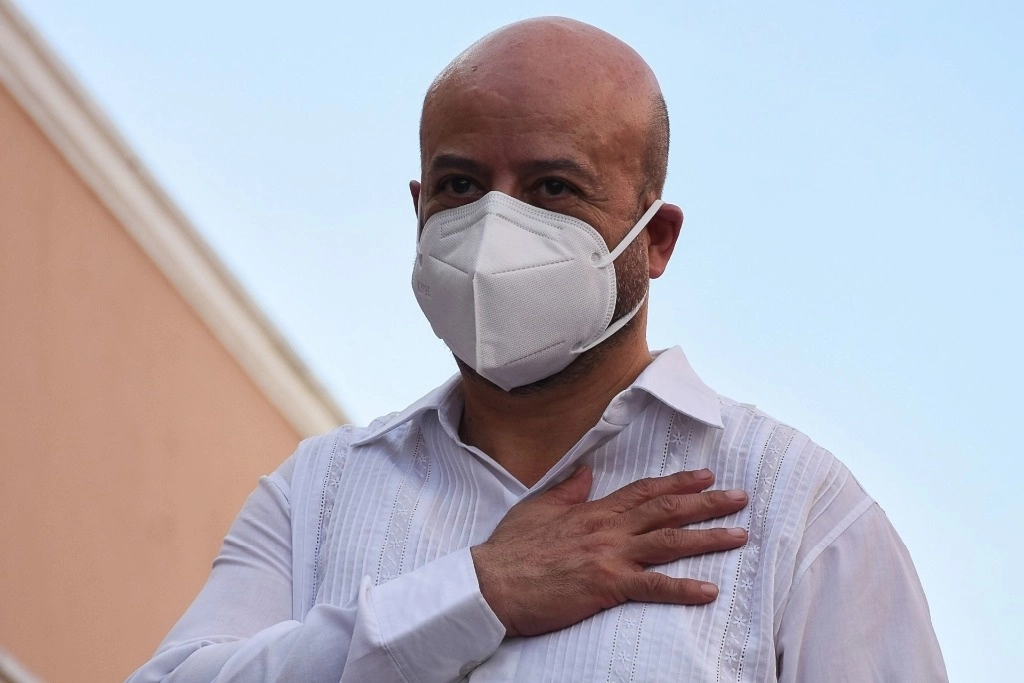 El gobierno de Campeche confirmó la renuncia de Renato Sales Heredia como fiscal general, y dio a conocer que su lugar será ocupado provisionalmente por el vicefiscal general Jackson Villacís Rosado. La imagen, de marzo de 2021. Foto Cuartoscuro 