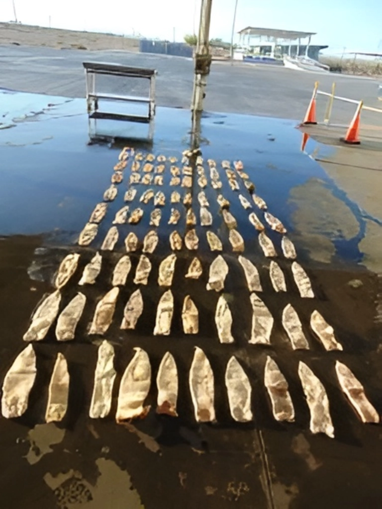 La totoaba es una especie endémica del Golfo de California con gran valor comercial en el arte culinario asiático. Foto de Aduanas y Protección Fronteriza
