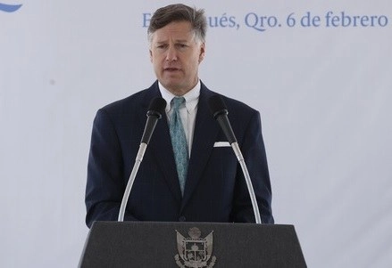 Cristopher Landau, embajador de Estados Unidos en México. Foto LA JORNADA/Luis Castillo