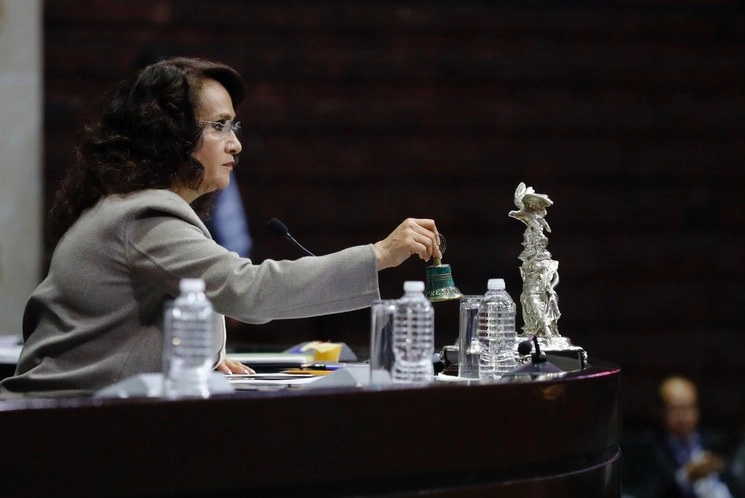 Dolores Padierna, vicepresidenta de la Cámara de Diputados. Foto Cristina Rodríguez / Archivo