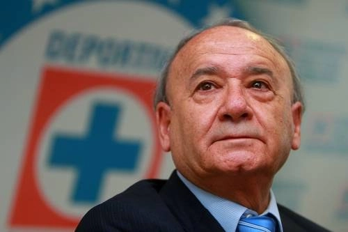 Guillermo Álvarez, presidente del equipo de futbol Cruz Azul en imagen de archivo. Foto Jam Media